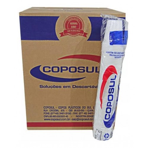 Caixa Copo descartável 180ml